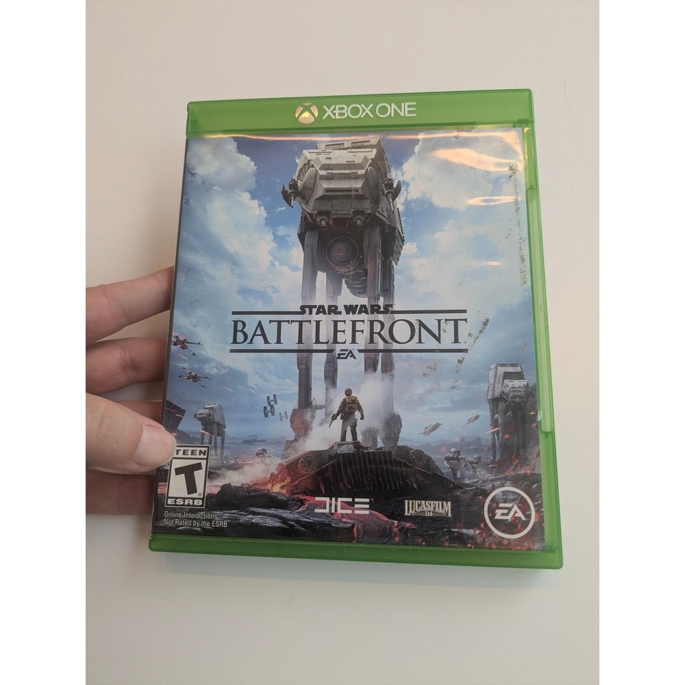 Star Wars Battlefront Xbox One EA DICE Action Shooter Game Video Game Disc